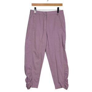 Tibi Purple Skinny Leg Casual Pants Size M | US 6